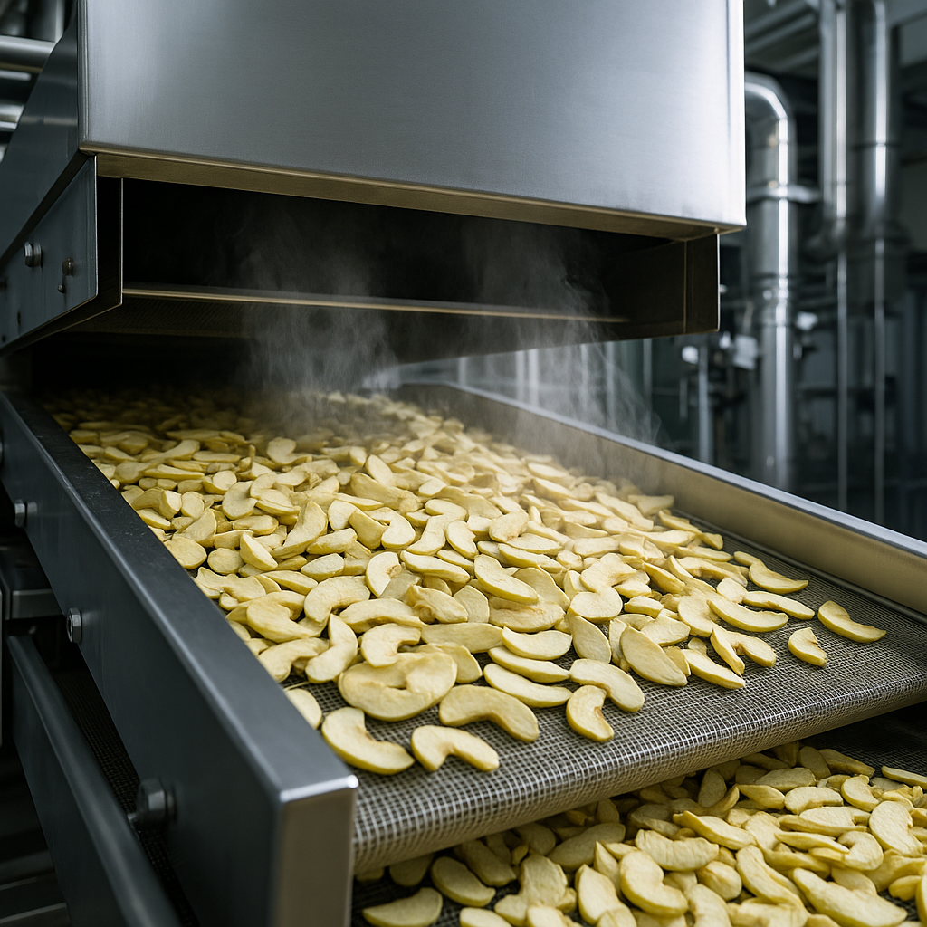 Przemysłowe suszenie żywności powietrzem