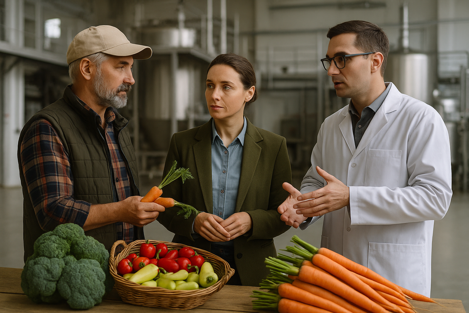 Współpraca rolnik–jakość–produkcja